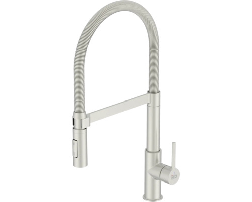 Keukenkraan met flexibele slang