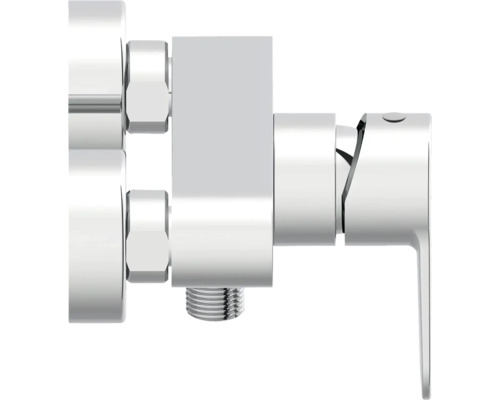 Waterkraan met zijdelingse aansluiting