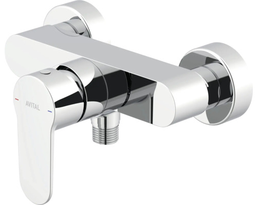 Avital opbouw douchekraan voor badkamer