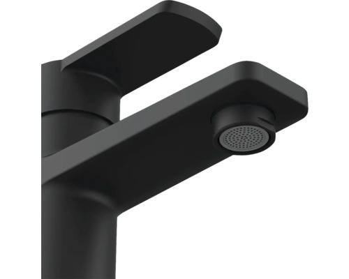 Zwarte wastafelkraan