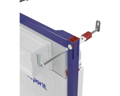 Voorwandelement voor toilet voor droogbouwmontage