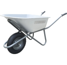 Kruiwagen met bak en wiel voor tuin en bouwplaats