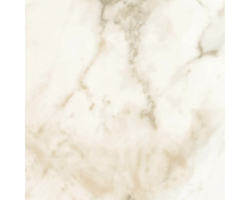 Wandpaneel SPC marble clear wit 260,5x48,2 cm Patroon van een marmeren oppervlak