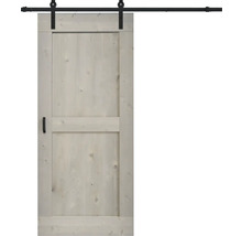 Houten schuifdeur met beslag