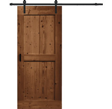 Houten schuifdeur met beslag voor wandmontage