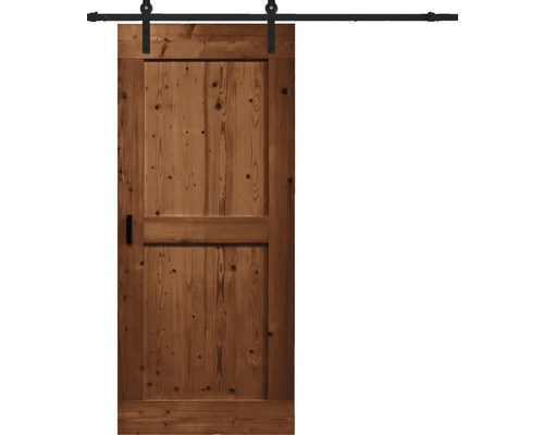 Houten schuifdeur met beslag voor wandmontage