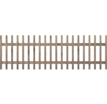 Houten tuinafscheiding
