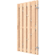 Houten tuindeur met beslag