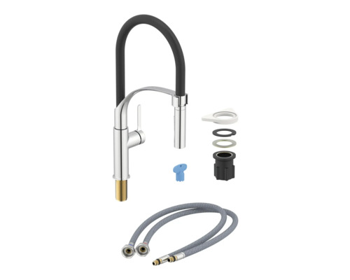 Keukenkraan met toebehoren