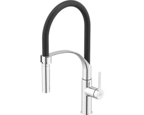 Keukenkraan met draaibare uitloop