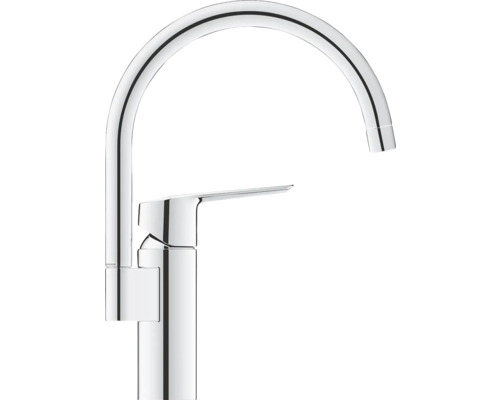 Keukenkraan met hoge uitloop