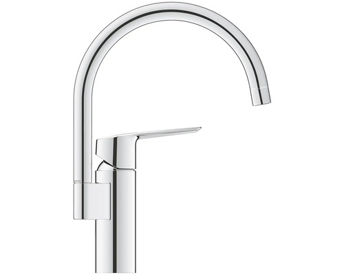 Keukenkraan met hoge uitloop