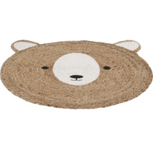 Berengezicht vloerkleed van jute