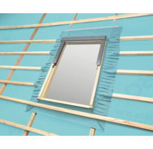 Dakvenster met installatieframe in dakconstructie