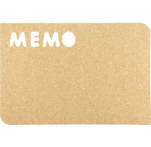 Kork memobord met MEMO-uitsparing