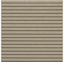 Decoratieve plaat met horizontale groefstructuur voor interieurontwerp