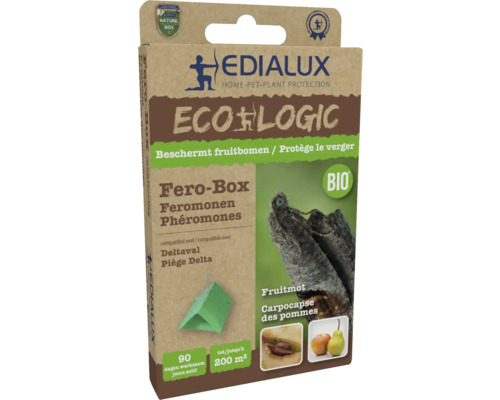 Edialux Fero-Box voor de bestrijding van ongedierte op fruitbomen