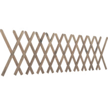 Flexibele houten schutting