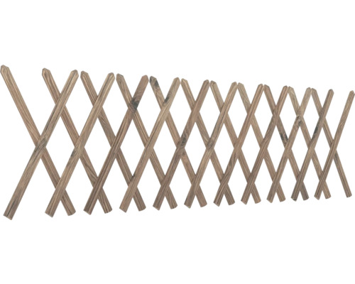 Flexibele houten schutting