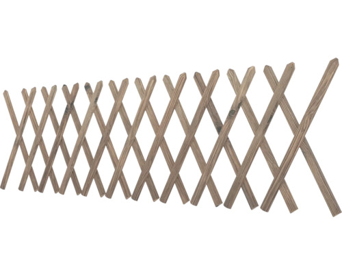 Houten hek met ruitpatroon