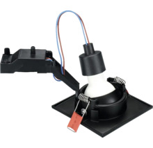Inbouwspot met lamp en aansluitklemmen