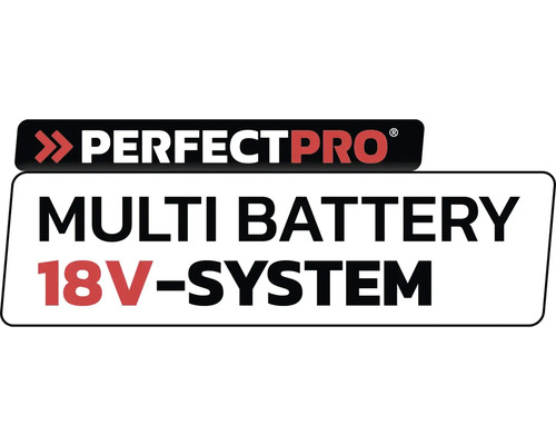 Perfectpro Logo, Multi Battery 18 Volt systeem
