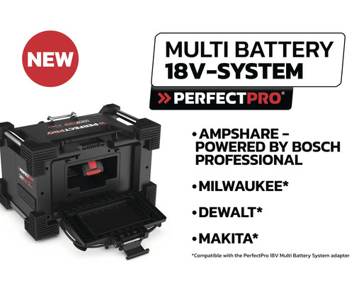 Perfectpro Multi-batterij 18-Volt-systeem