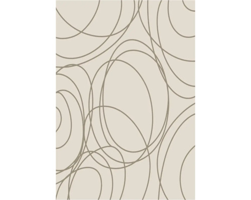 Behang met cirkelmotief