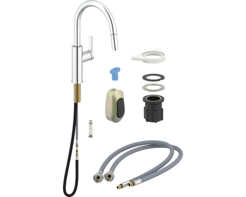 Keukenkraan met accessoires