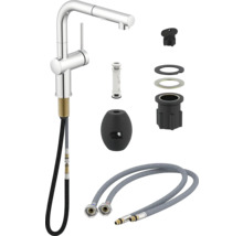 Keukenkraan met toebehoren