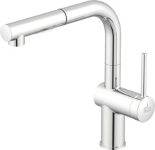 Keukenkraan met uittrekbare sproeikop