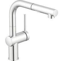 Keukenkraan met uittrekbare sproeier