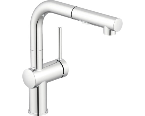 Keukenkraan met uittrekbare sproeier