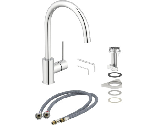 Keukenkraan met toebehoren