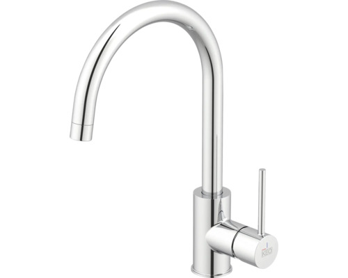 KEO Keukenkraan Kasia chroom Spoelbakmengkraan van metaal