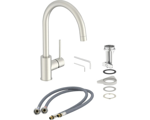 Keukenkraan met accessoires