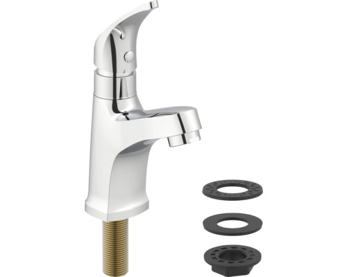 Wastafelkraan met bevestigingsmateriaal