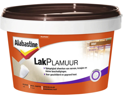 Alabastine Lakplamuur voor hout