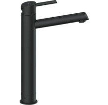 Zwarte wastafelmengkraan