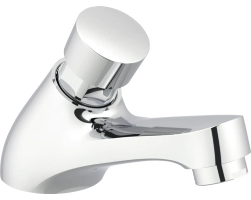 Verchroomde wastafel mengkraan