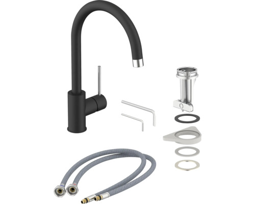 Keukenkraan met accessoires