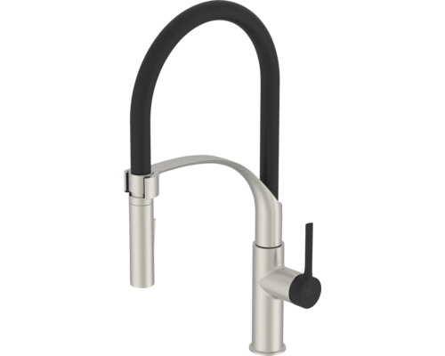 Keukenkraan met flexibele uitloop