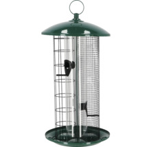 Vogelvoeder met dak en draadgaas