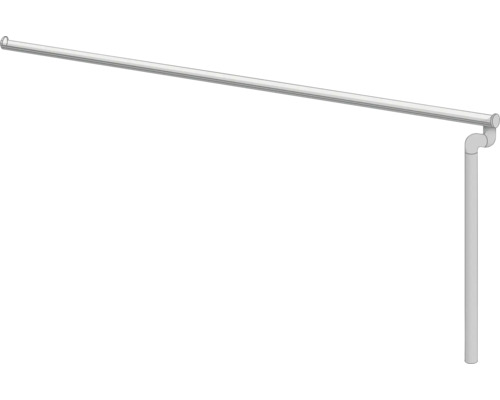 Metalen douchegordijnstang