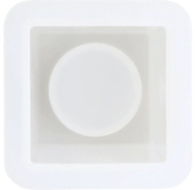 Siliconen mal met vierkant frame en ronde uitsparing
