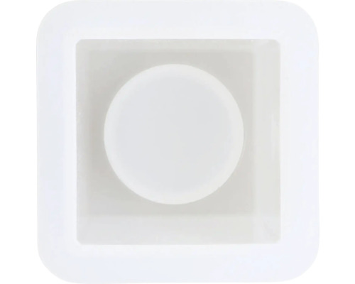 Siliconen mal met vierkant frame en ronde uitsparing