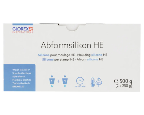 Glorex Afvormsilicone HE, 500 gram