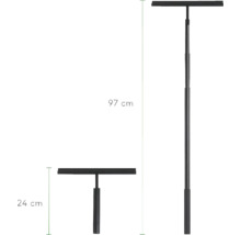 Douchewisser met een lengte van 97 cm en een breedte van 24 cm