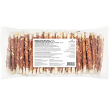 Hondensnacks runderhuid met eend, 100 stuks