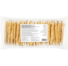 Hondenkluiven runderhuidsticks met kip, 100 stuks